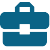 Marketing briefcase icon